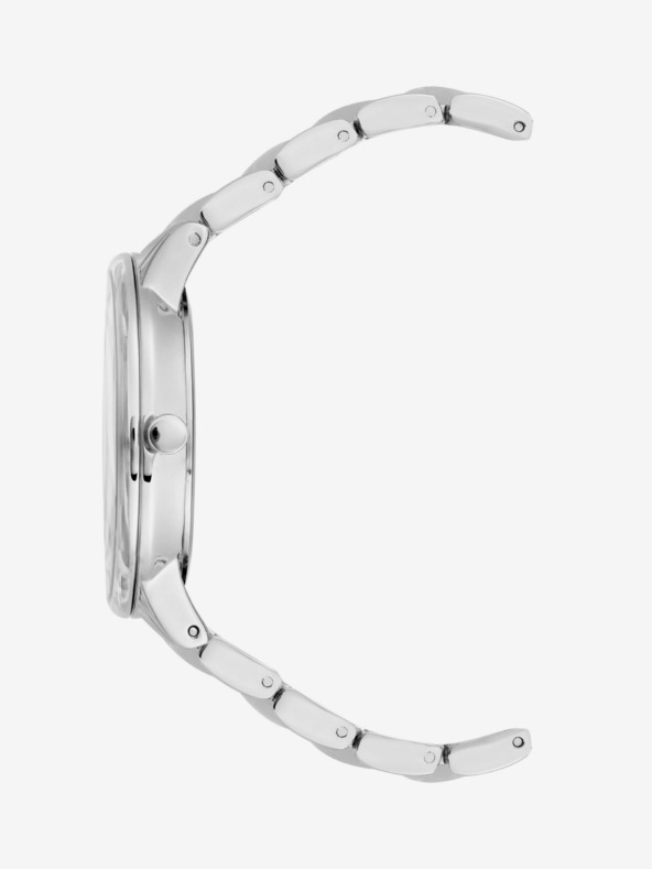 Anne Klein Γυναικείο ασημί ρολόι Anne Klein