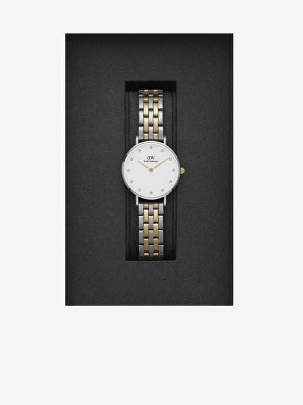 Daniel Wellington Γυναικείο ρολόι σε ασημί Daniel Wellington PETITE LUMINE