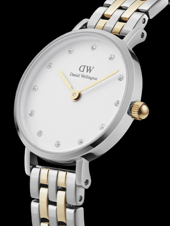 Daniel Wellington Γυναικείο ρολόι σε ασημί Daniel Wellington PETITE LUMINE