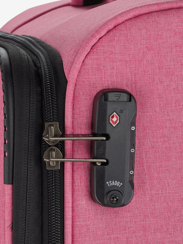 Travelite Ροζ ταξιδιωτική τσάντα Travelite Adria L