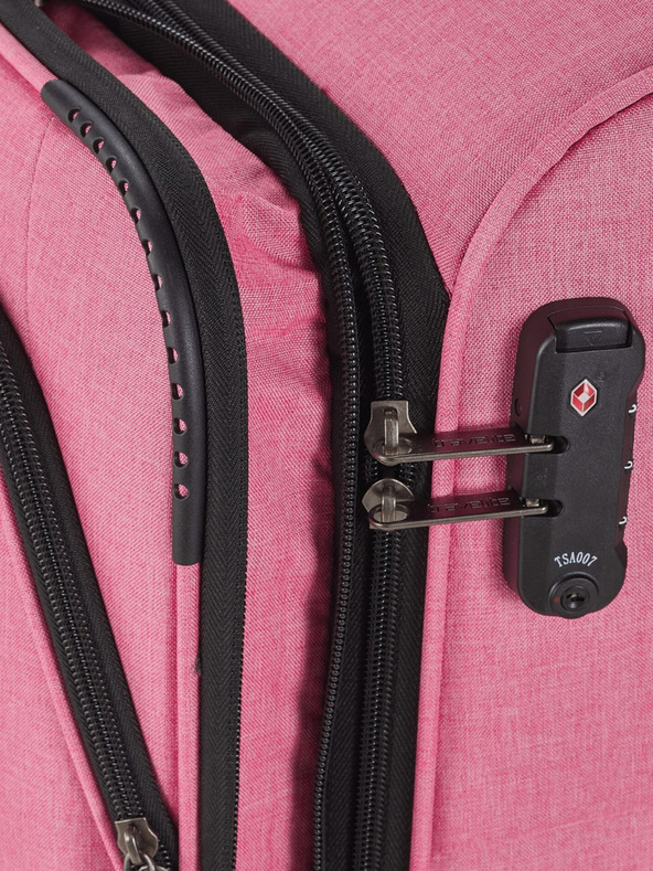 Travelite Ροζ ταξιδιωτική τσάντα Travelite Adria L