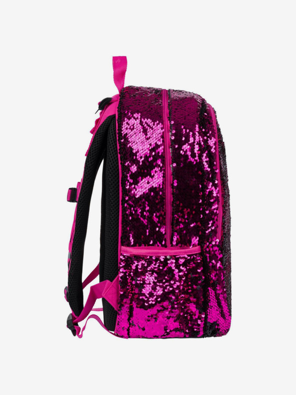 BAAGL  Ροζ σχολικό σακίδιο διασκέδαση αστέρια Baagl
