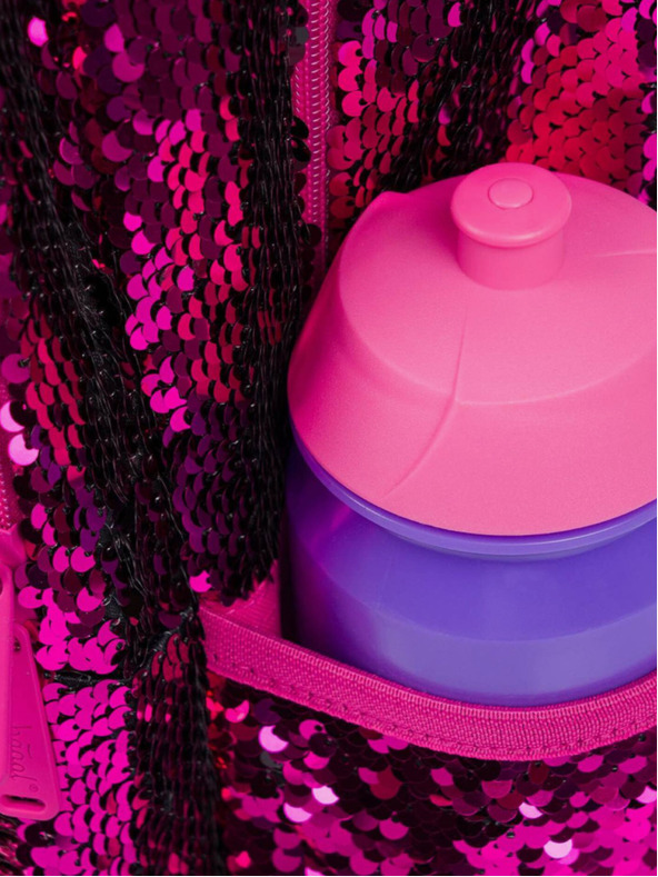 BAAGL  Ροζ σχολικό σακίδιο διασκέδαση αστέρια Baagl