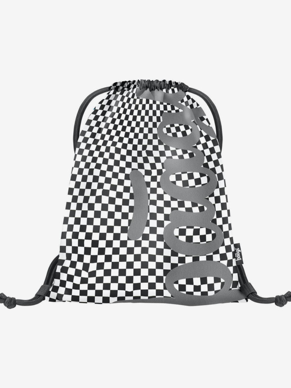 BAAGL  Μαύρη τσάντα skate ska - μοτίβο Baagl