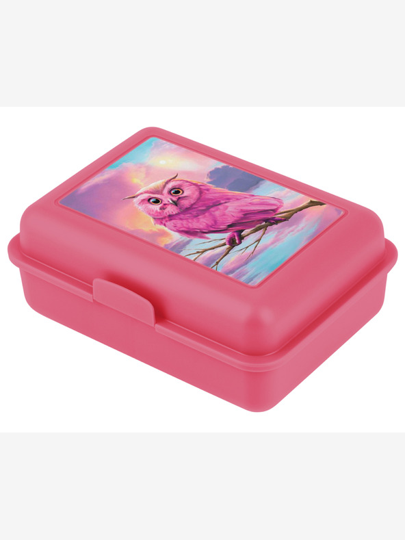 BAAGL  Ροζ κουτί σνακ κουκουβάγια Baagl