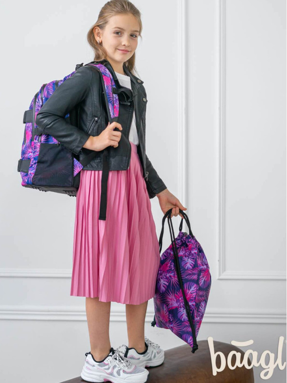 BAAGL  Μωβ τσάντα Baagl Skate Violet