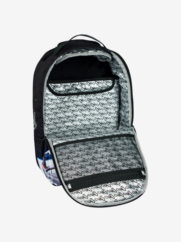 BAAGL  Μαύρο σακίδιο Baagl eARTh - Cosmonaut by Caer8th