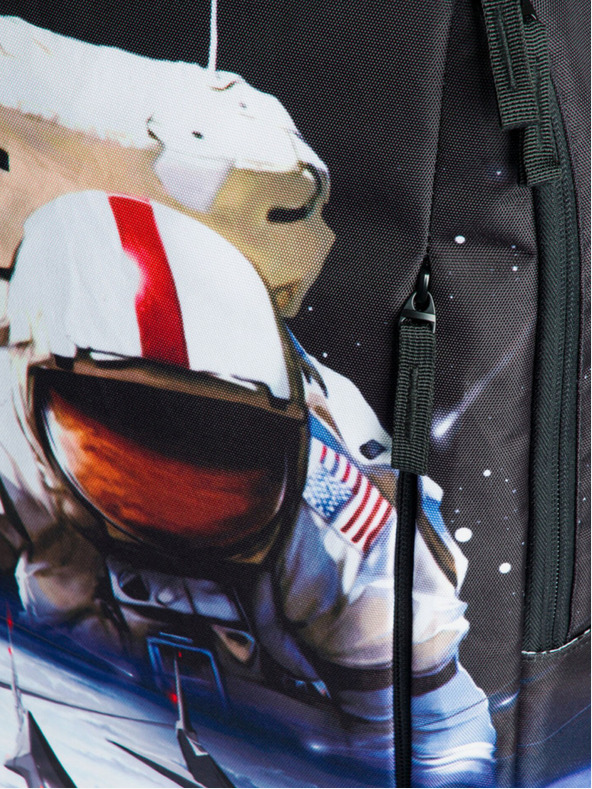 BAAGL  Μαύρο σακίδιο Baagl eARTh - Cosmonaut by Caer8th