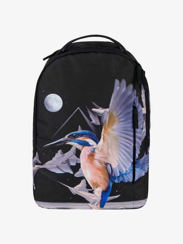 BAAGL  Μαύρο σακίδιο πλάτης Baagl eARTh - Kingfisher από Caer8th