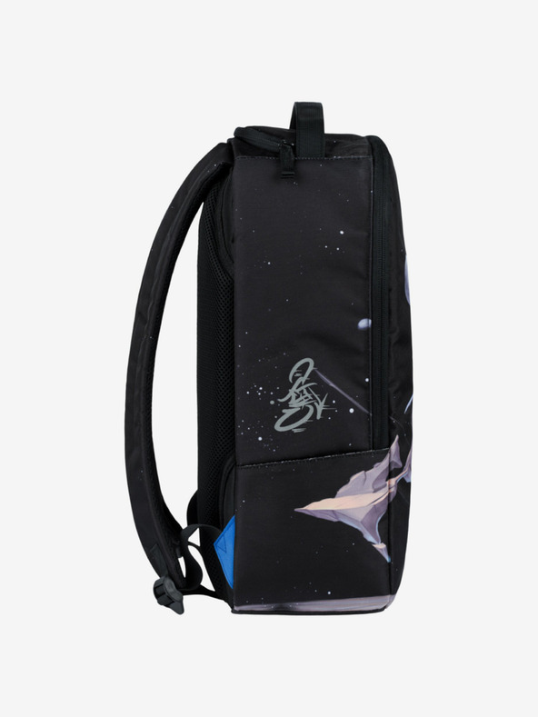 BAAGL  Μαύρο σακίδιο πλάτης Baagl eARTh - Kingfisher από Caer8th