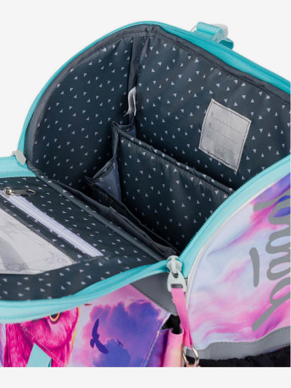 BAAGL  Ροζ σχολική τσάντα Zippy Baagl Owl