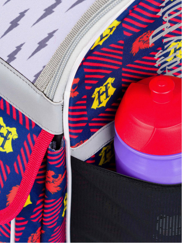 BAAGL  Κόκκινη και μπλε σχολική τσάντα Zippy Harry Potter Gryffindor