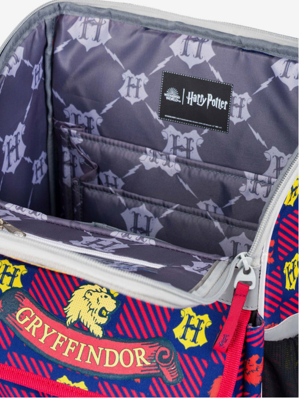 BAAGL  Κόκκινη και μπλε σχολική τσάντα Zippy Harry Potter Gryffindor