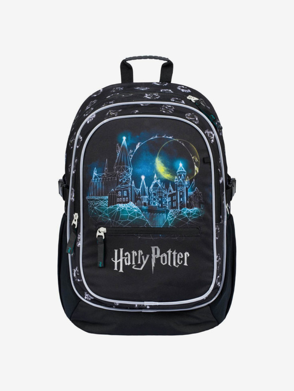 BAAGL  Μαύρο Σχολικό σακίδιο Baagl Πυρήνας Harry Potter Hogwarts