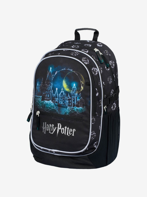 BAAGL  Μαύρο Σχολικό σακίδιο Baagl Πυρήνας Harry Potter Hogwarts