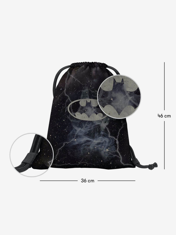 BAAGL  Μαύρη τσάντα Baagl Batman Storm