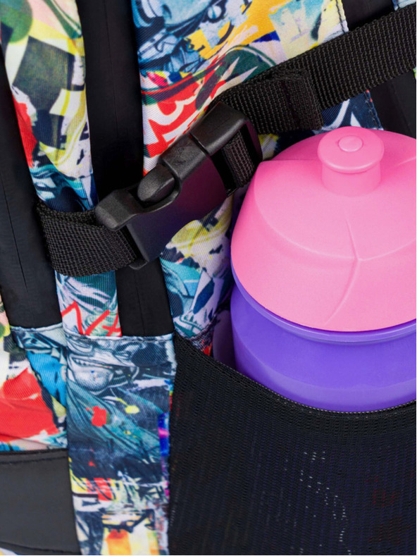 BAAGL  Μαύρο σχολικό σακίδιο Baagl Skate Batman Comics