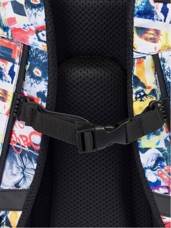 BAAGL  Μαύρο σχολικό σακίδιο Baagl Skate Batman Comics