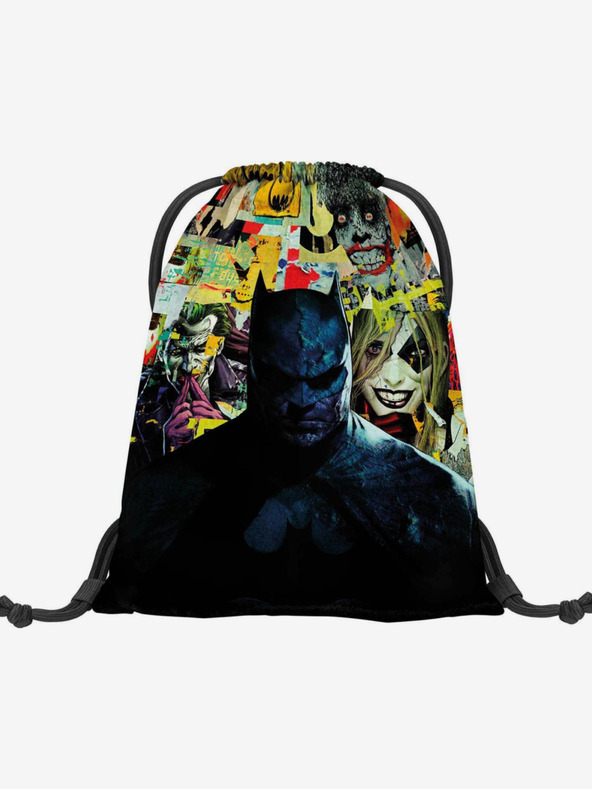 BAAGL  Μαύρη τσάντα Baagl Skate Batman Comics