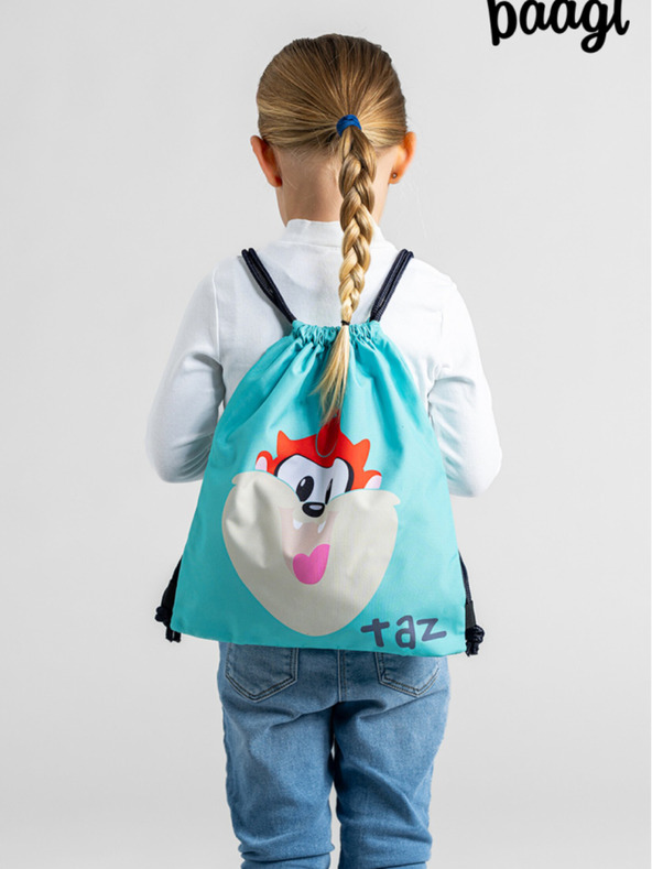 BAAGL  Μπλε προσχολική τσάντα Baagl Taz