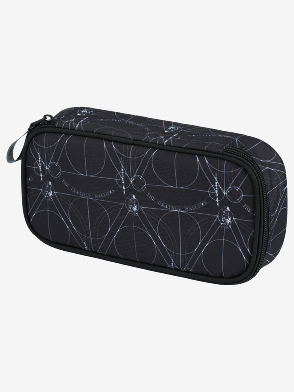 BAAGL  Μαύρο σχολικό σετ - σακίδιο πλάτης, θήκη, τσάντα Baagl Skate Harry Potter Κλήροι του Θανάτου