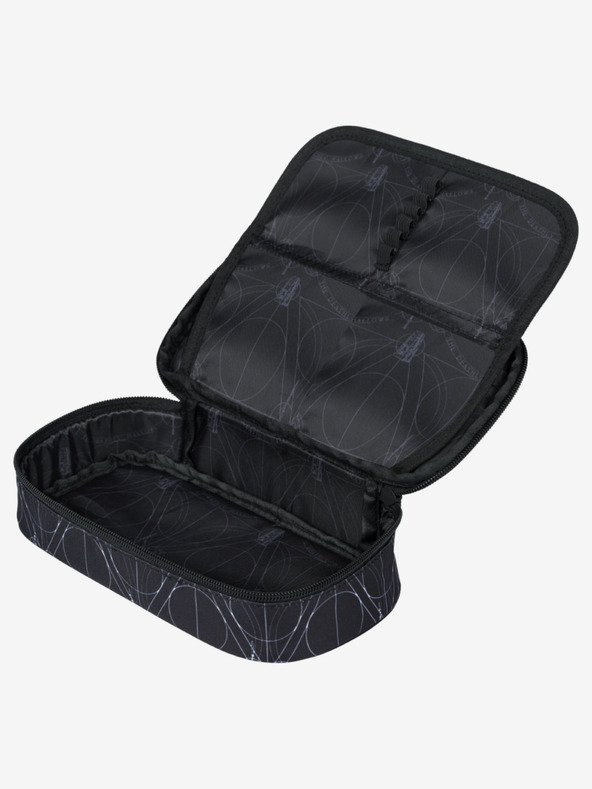 BAAGL  Μαύρο σχολικό σετ - σακίδιο πλάτης, θήκη, τσάντα Baagl Skate Harry Potter Κλήροι του Θανάτου