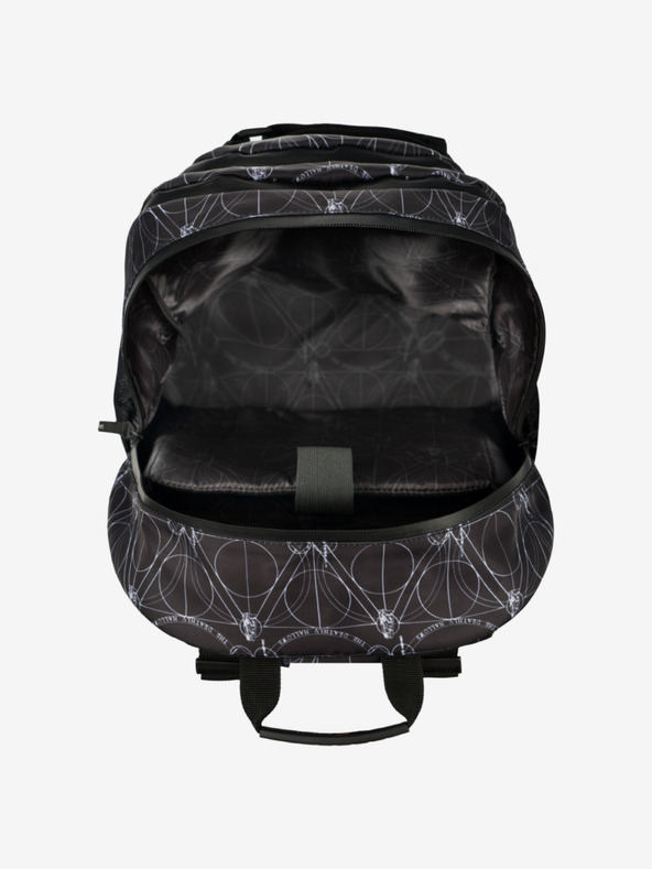 BAAGL  Μαύρο σχολικό σετ - σακίδιο πλάτης, θήκη, τσάντα Baagl Skate Harry Potter Κλήροι του Θανάτου