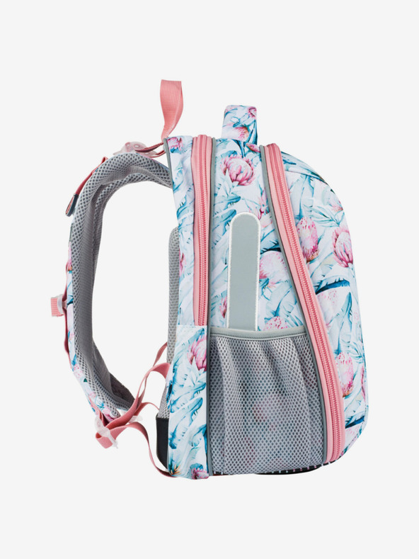 BAAGL  Λευκή σχολική τσάντα Baagl Shelly Raccoon