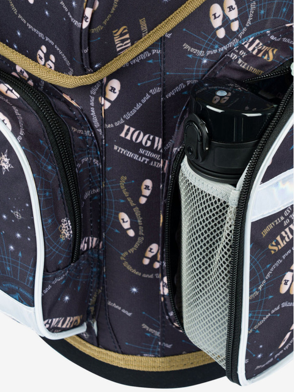 BAAGL  Μπλε σχολική τσάντα Ergo Baagl Harry Potter Pobertův Plánek