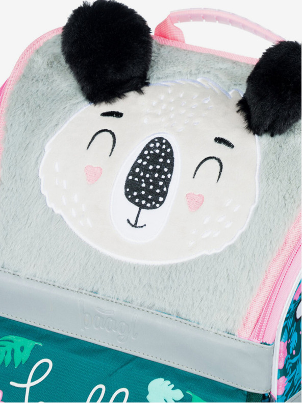 BAAGL  Πράσινη σχολική τσάντα Zippy Baagl Baby Koala