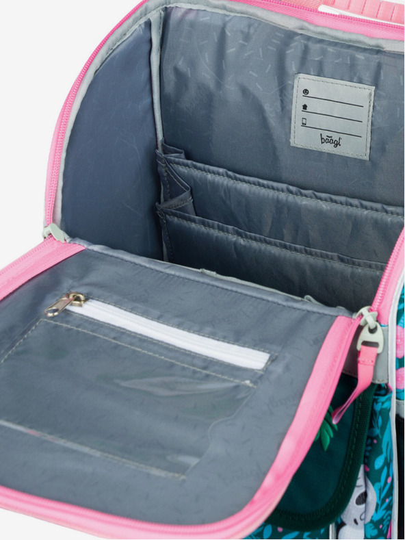 BAAGL  Πράσινη σχολική τσάντα Zippy Baagl Baby Koala