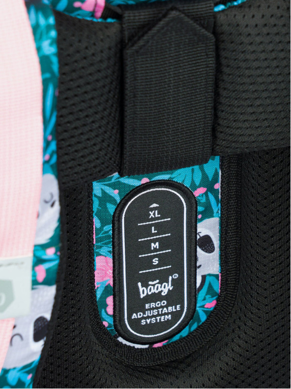 BAAGL  Πράσινη σχολική τσάντα Zippy Baagl Baby Koala