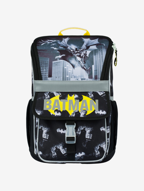 BAAGL  Μαύρη σχολική τσάντα Zippy Baagl Batman Darky City