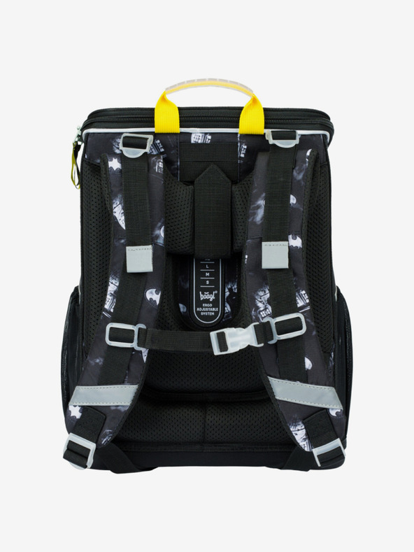 BAAGL  Μαύρη σχολική τσάντα Zippy Baagl Batman Darky City