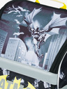BAAGL  Μαύρη σχολική τσάντα Zippy Baagl Batman Darky City