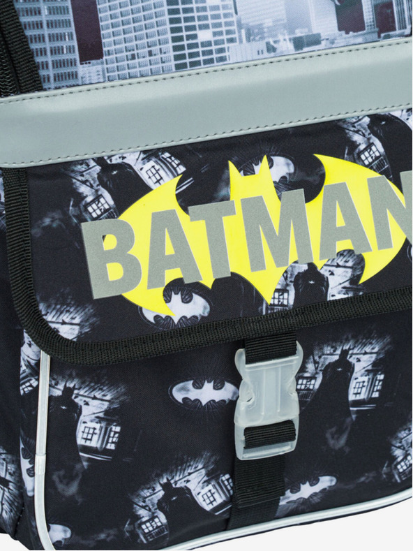 BAAGL  Μαύρη σχολική τσάντα Zippy Baagl Batman Darky City