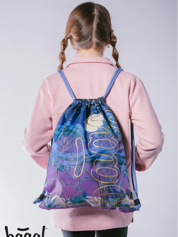 BAAGL  Μωβ Baagl Skate Night τσάντα