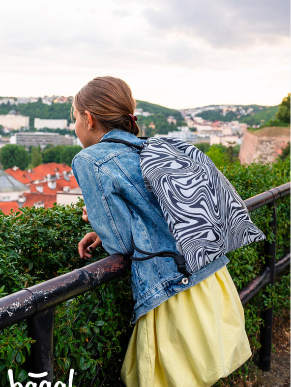 BAAGL  Μαύρη τσάντα Baagl Mmixture