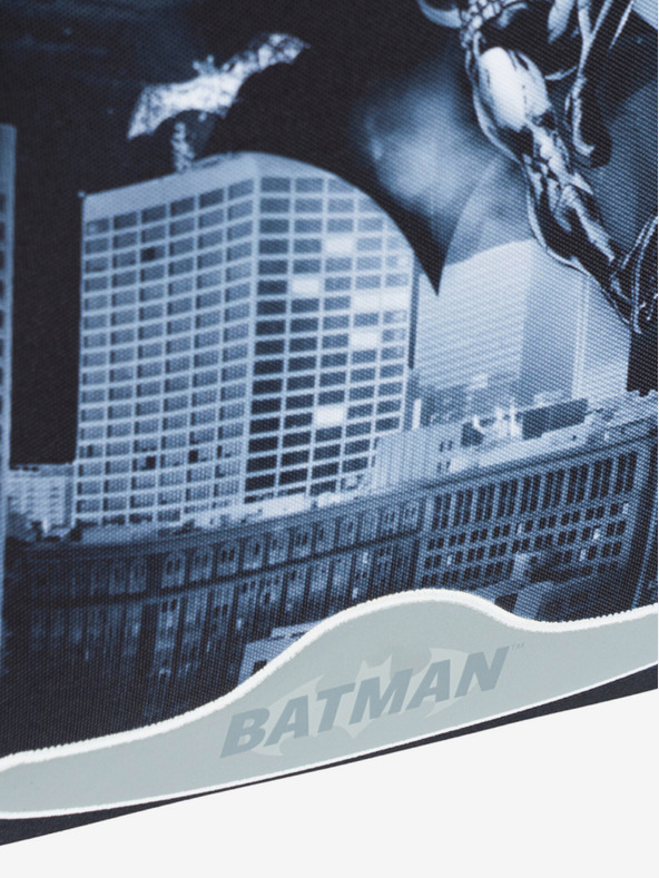 BAAGL  Μαύρο σχολικό σετ - χαρτοφύλακας, μολυβοθήκη, τσάντα Baagl Shelly Batman Dark City