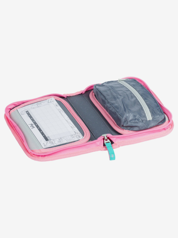 BAAGL  Ροζ σχολικό σετ Zippy - χαρτοφύλακας, μολυβοθήκη, τσάντα Baagl Flamingo