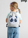 BAAGL  Grey Preschool Bag Baagl Panda