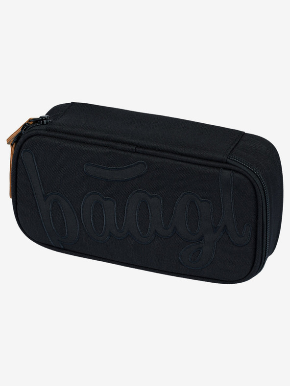 BAAGL  Γκρι σχολικό σετ - σακίδιο πλάτης, μολυβοθήκη, τσάντα Baagl Skate Darkness