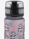 BAAGL  Γκρι μπουκάλι πόσιμου από τριτάν panda, 500 ml Baagl