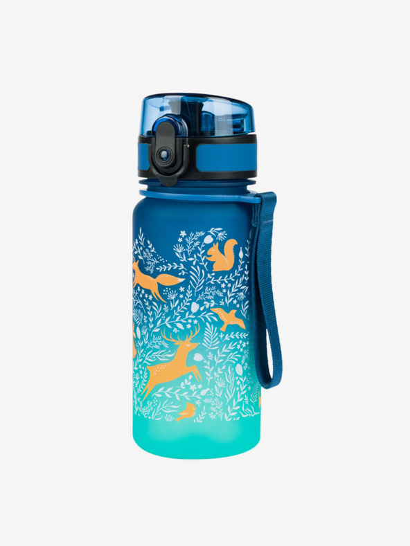 BAAGL  Μπλε μπουκάλι πόσιμου από τριτάνιο βαθμιδωτό δάσος, 350 ml Baagl