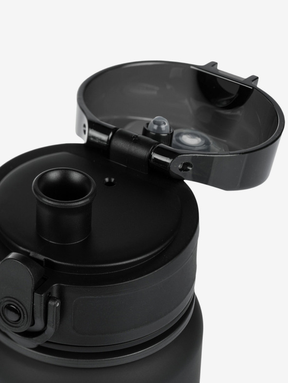 BAAGL  Μαύρο μπουκάλι πόσιμου tritan βαθμιδωτό λύκος, 350 ml Baagl