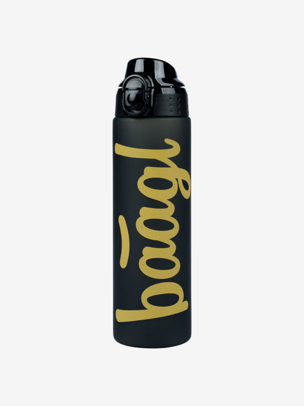 BAAGL  Μαύρο μπουκάλι πόσης Tritan Gold, 700 ml Baagl