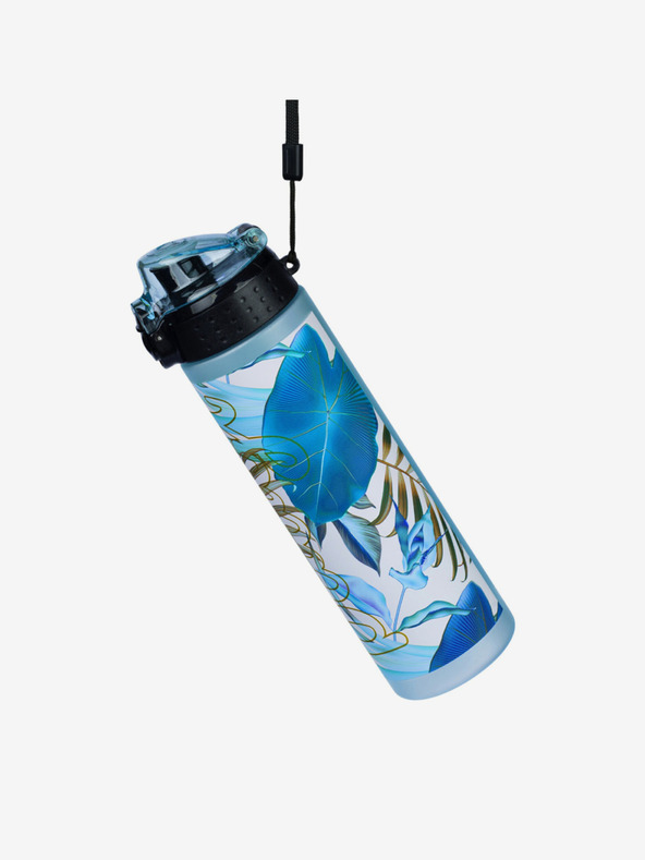 BAAGL  Μωβ μπουκάλι πόσιμου από τριτάνιο με φύλλα, 700 ml Baagl