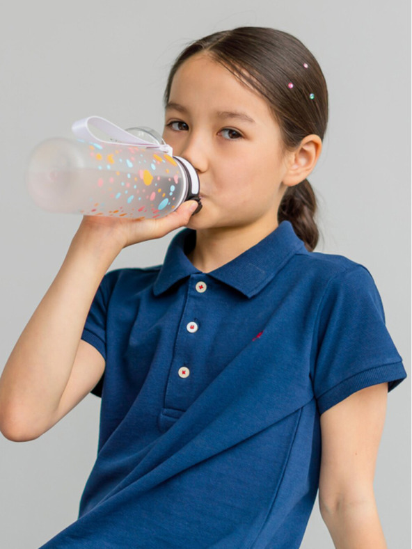 BAAGL  Μπουκάλι πόσιμου τριτάνου λευκό pet, 500 ml Baagl