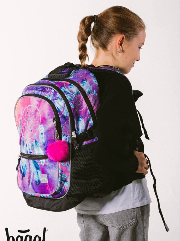 BAAGL  BAAGL 3 SET Core Dream Catcher: σακίδιο πλάτης, μολυβοθήκη και τσάντα BAAGL