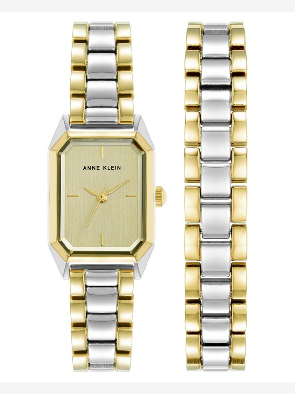 Anne Klein Γυναικείο τετράγωνο ρολόι Anne Klein